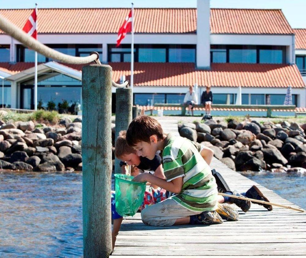 Langhoff & Juul Boutique Hotel Og Restaurant Ebeltoft Kültér fotó